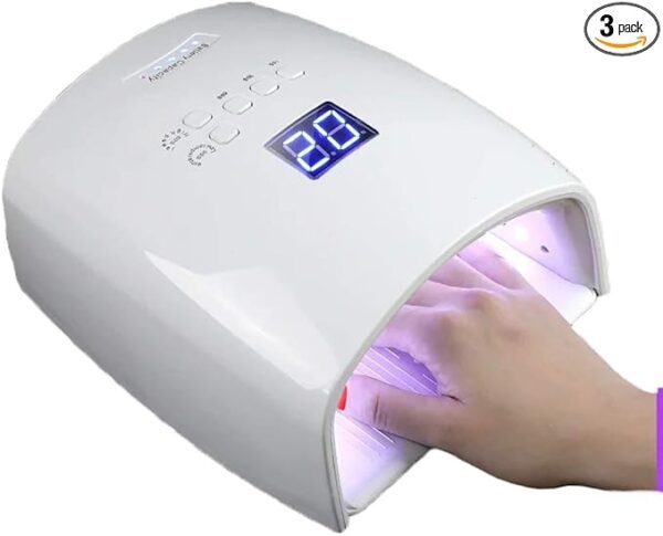 یووی ال ای دی شارژی ناخن Cordless
