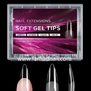 قالب ژلتیپس بادومی کاشت ناخن