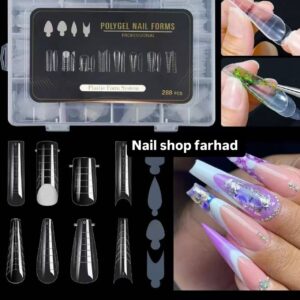 قالب میکس ناخن همراه اسمایل پیپر